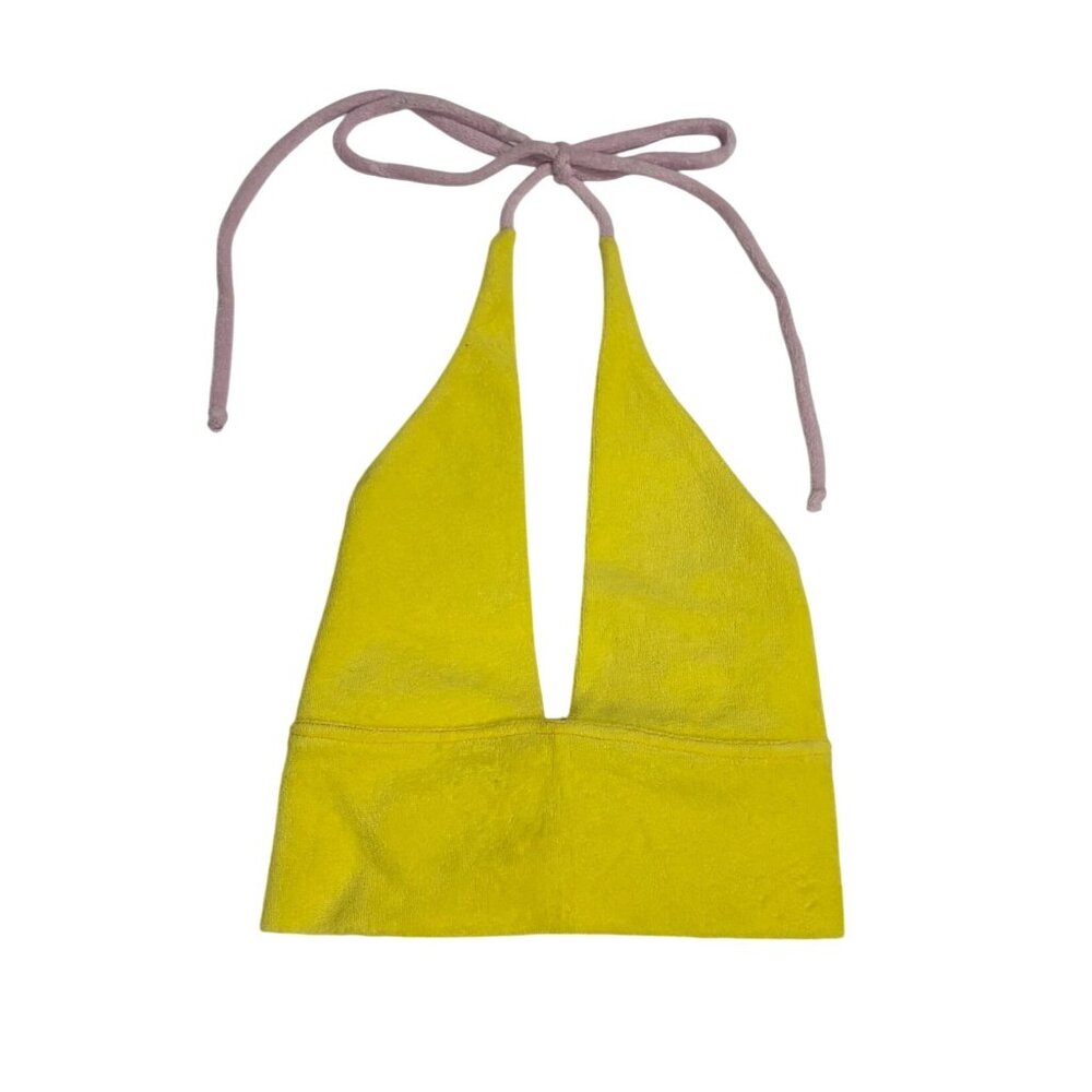 Heart of Sun Mimi Top in Lemon